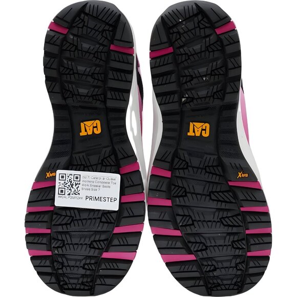 Caterpillar Quake Women's Composite Toe Work Sneakers Pink Safety US 7 - Picture 6 of 6